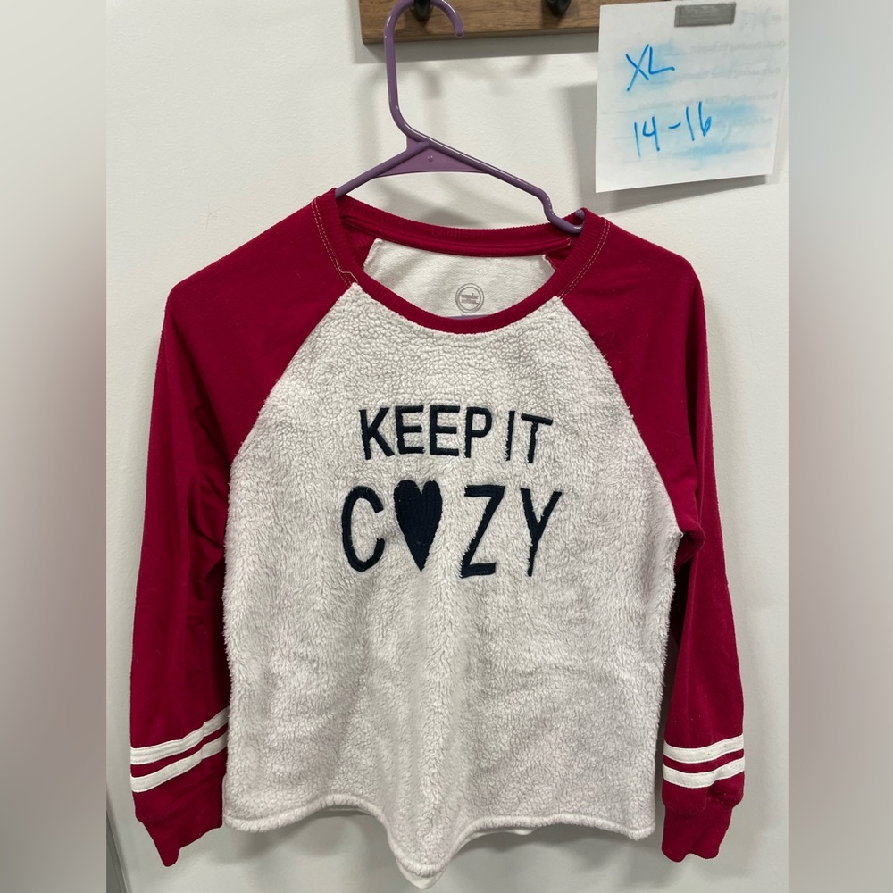 Fuzzy sweatshirt